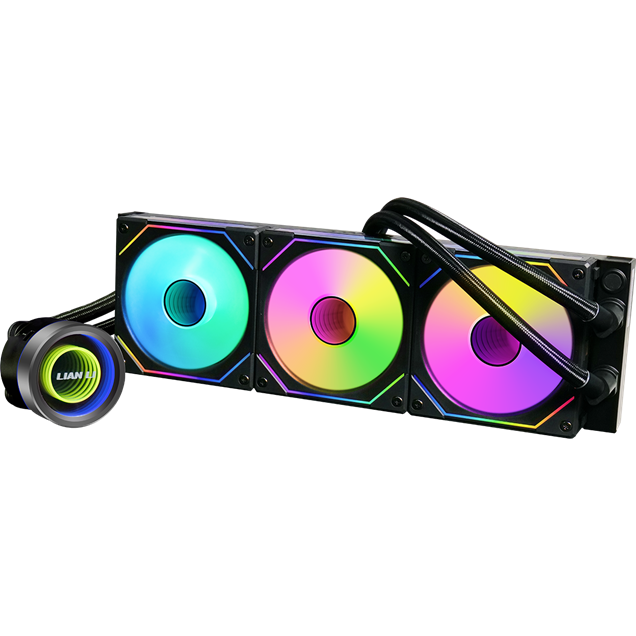 Lian Li Galahad II Trinity RGB SL-INF 360mm Liquid AiO CPU Cooler in Black